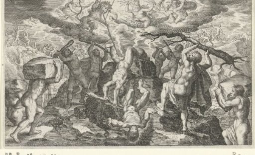 Bacchus Helps Defeat the Titans