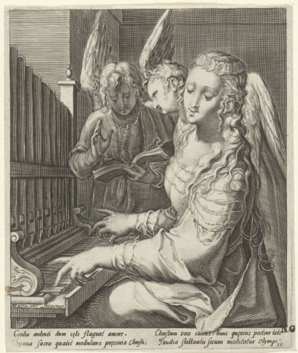 Saint Cecilia with Angels