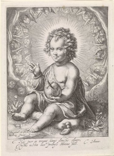 Christ Child as Salvator Mundi