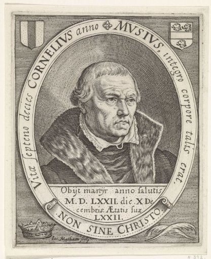 Portrait of Cornelis Musius