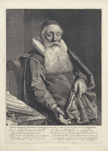 Portrait of Gellius de Bouma