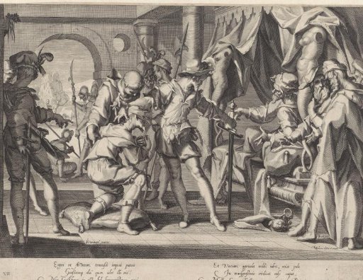 Count Willem III of Holland Orders the Beheading of His Bailiff