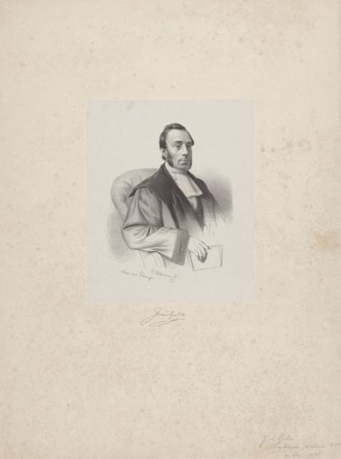 Portrait of Minister Jan van Gilse