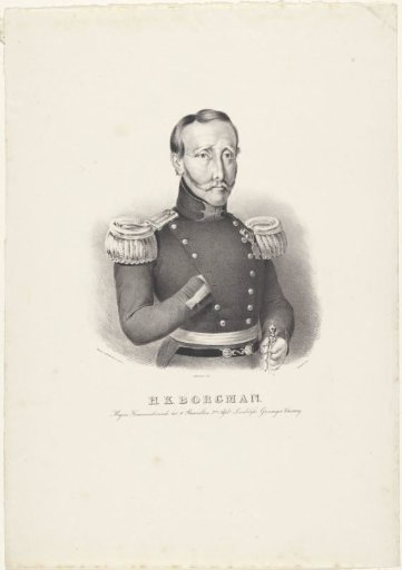Portrait of Major Hindrik Klasen Borgman