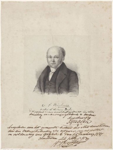 Portrait of Willem Frederik Büchner