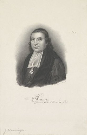 Portrait of Jodocus Heringa, son of Eliza