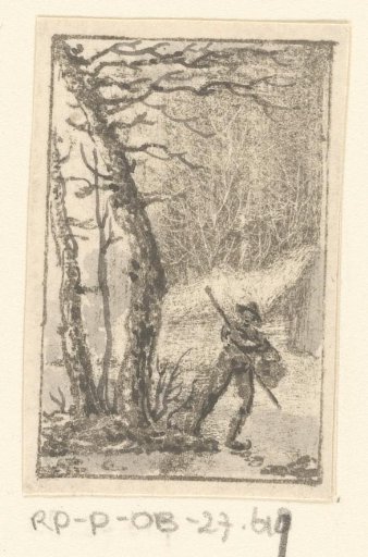 Skater in the Forest