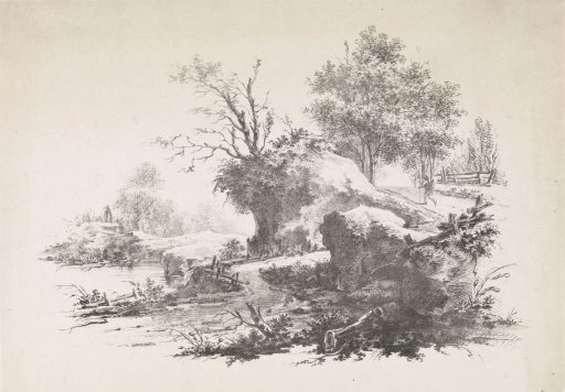 Landscape with a Pedestrian