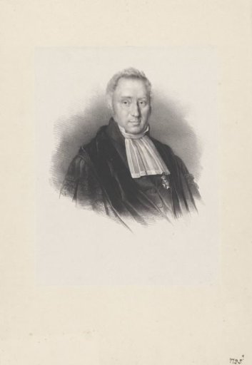 Portrait of Theologian Herman Johan Royaards