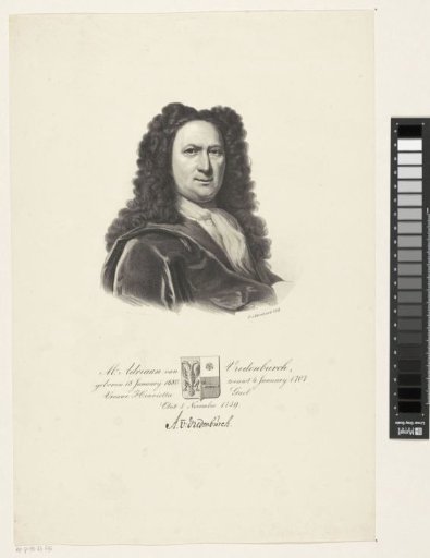 Portrait of Adriaan van Vredenburch
