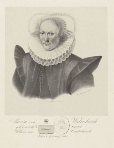 Portrait of Maria van Walenburch