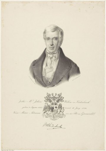 Portrait of Johan Willem van Vredenburch