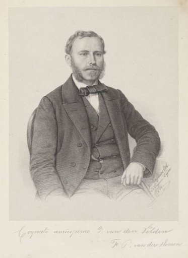 Portrait of an unknown man, possibly F.C. van der Hoeven