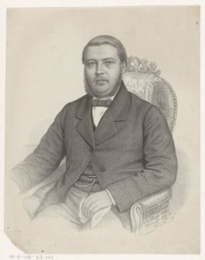 Portrait of an unknown man, possibly Francois Willem Ketjen