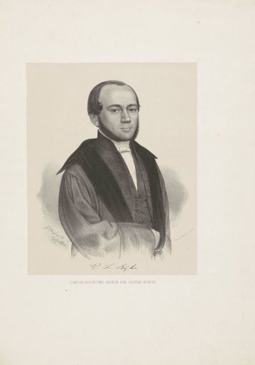 Portrait of Pieter Leonard Rijke
