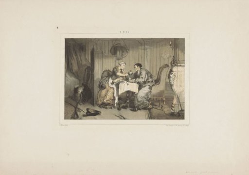Man and Woman Drinking Coffee