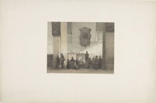 Children Receiving Catechism in Church