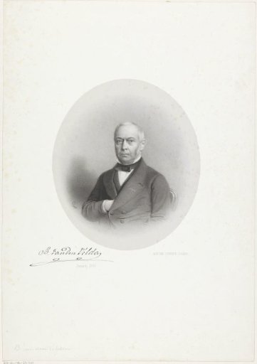 Portrait of B. van den Velden