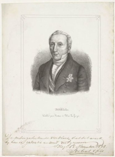 Portrait of Willem Frederik Roëll