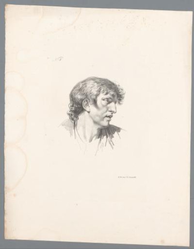 Head of a man