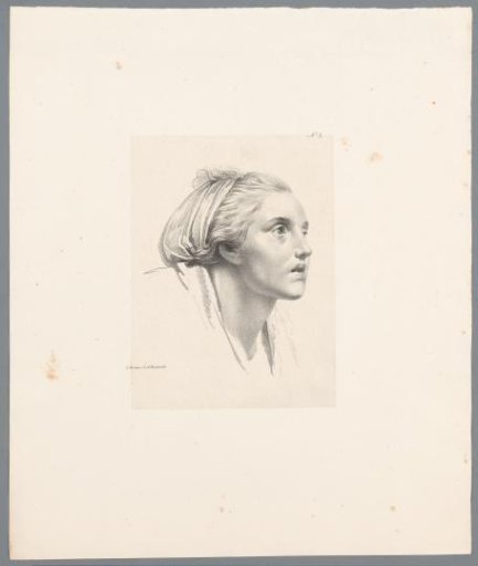 Young woman with headscarf