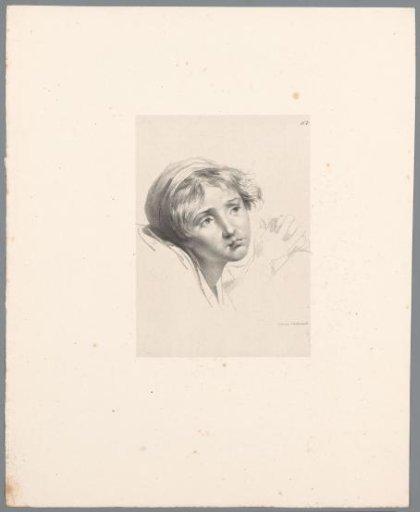 Head and hands of a girl