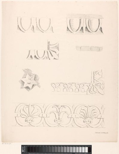 Drawing examples of ornamental motifs
