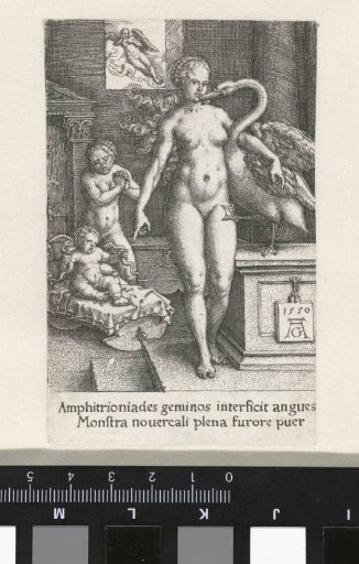 Hercules as a Child in the Cradle Strangling Snakes