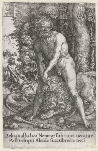 Hercules in Combat with the Nemean Lion