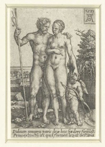 Paris, Oenone and Cupid