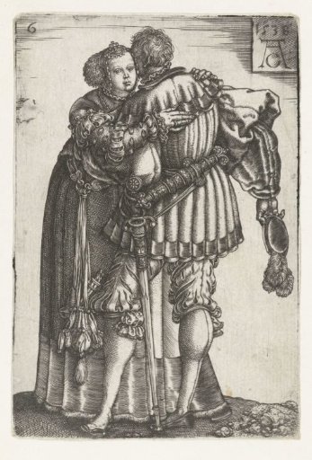 Embracing couple, no. 6