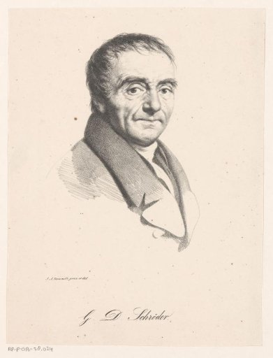 Portrait of Gottfried Dietrich Schröder