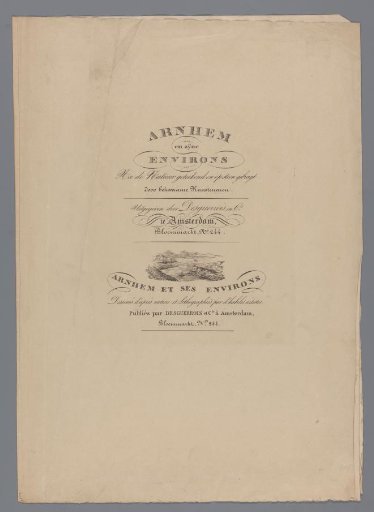 Cover for Arnhem and its Environs