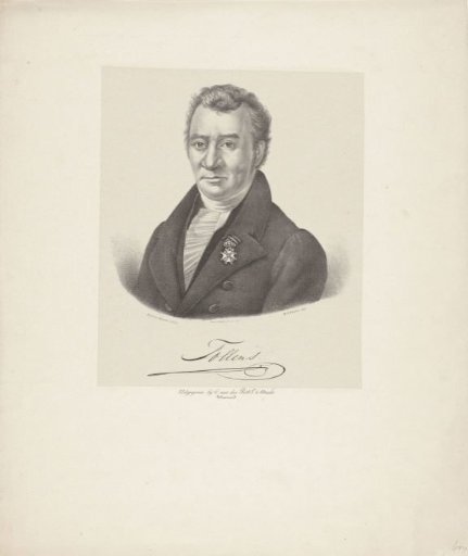Portrait of Hendrik Tollens