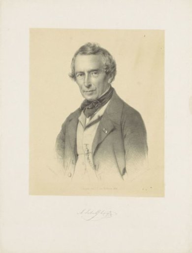 Portrait of Andreas Schelfhout
