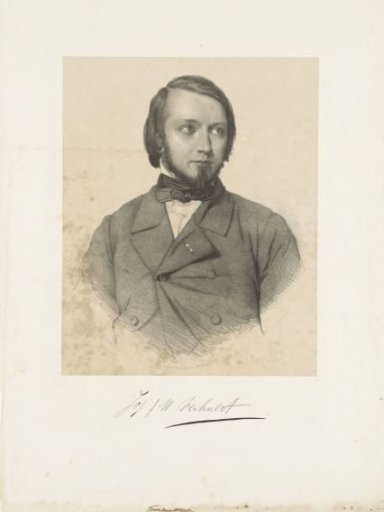 Portrait of Johannes Josephus Herman Verhulst