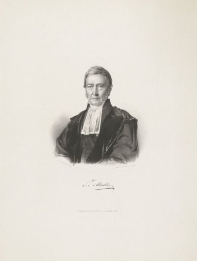 Portrait of S. Muller