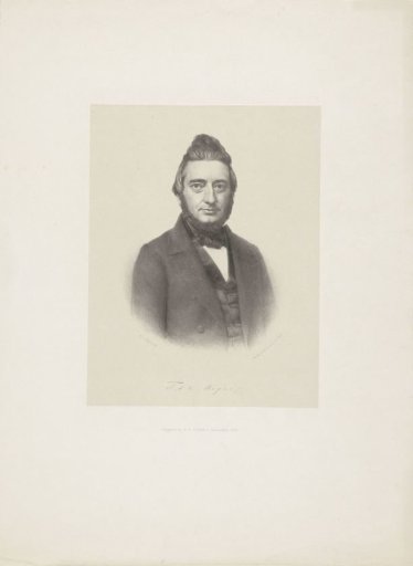 Portrait of an unknown man, possibly F.A.W. Miguel