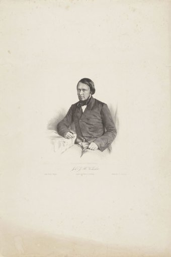 Portrait of Johannes Josephus Herman Verhulst