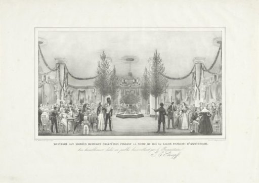 Soiree at Frascati in Amsterdam during the fair of 1841