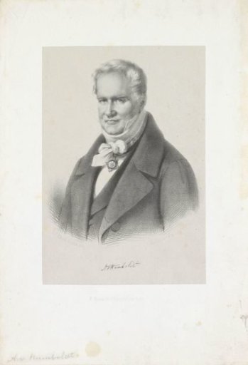 Portrait of Alexander von Humboldt