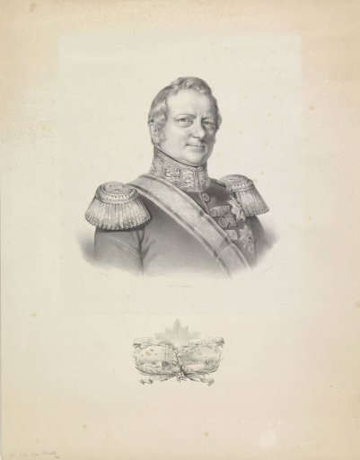 Portrait of Hendrik Merkus de Kock