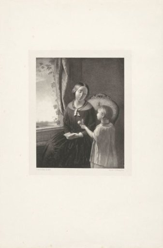 Woman with Child at a Window