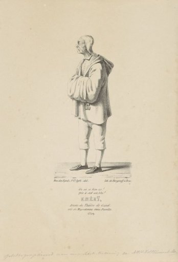 Portrait of actor Emérij