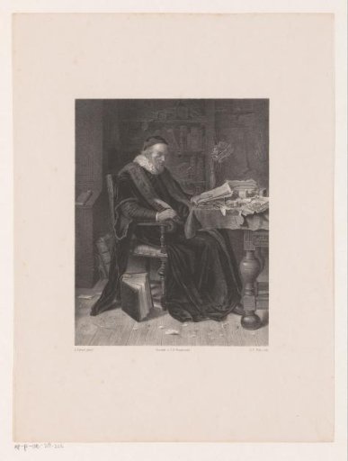 Portrait of Pieter Christiaensz. Bor