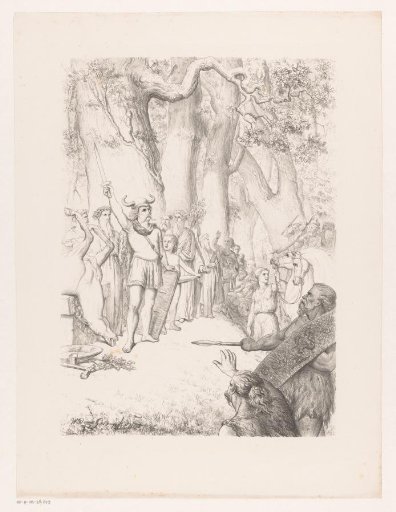 Claudius Civilis Swearing an Oath Against the Romans