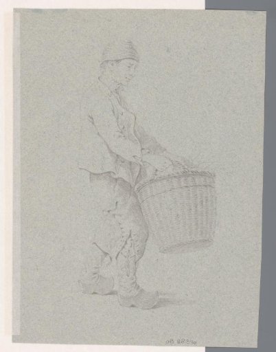 Peasant with a basket