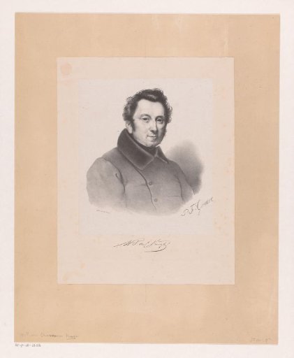 Portrait of Willem Pasques de Chavonnes Vrugt