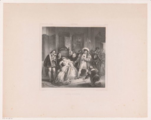 Anna Boleyn Fainting
