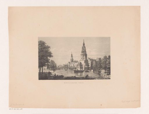 Montelbaan Tower in Amsterdam
